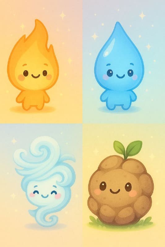 Działam i odkrywam 3+ (eksperymenty) - Żywioły