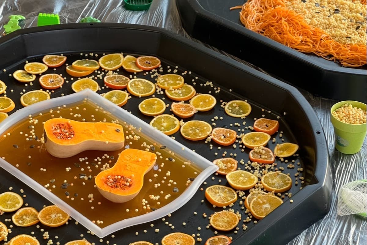 Miłe zabawy sensoryczne