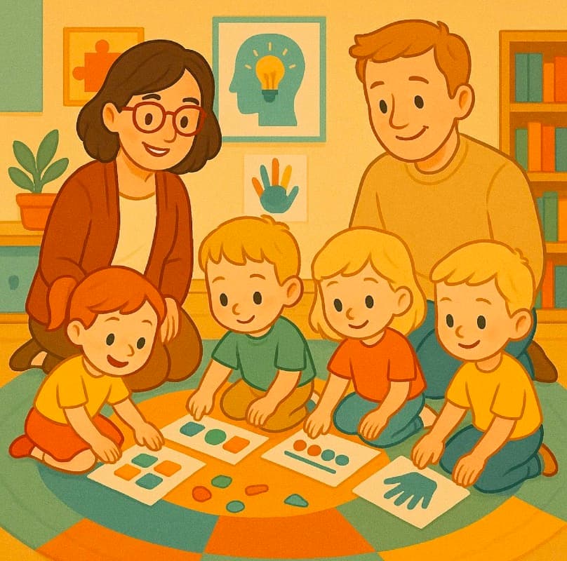 TUS 3-4 latki (Trening Umiejętności Społecznych)