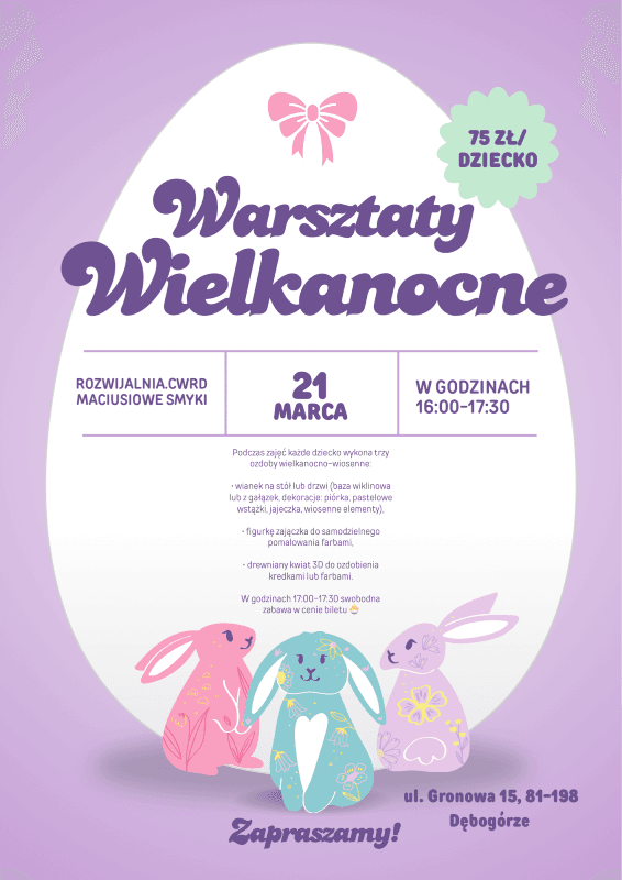 Warsztaty Wielkanocne 🐣