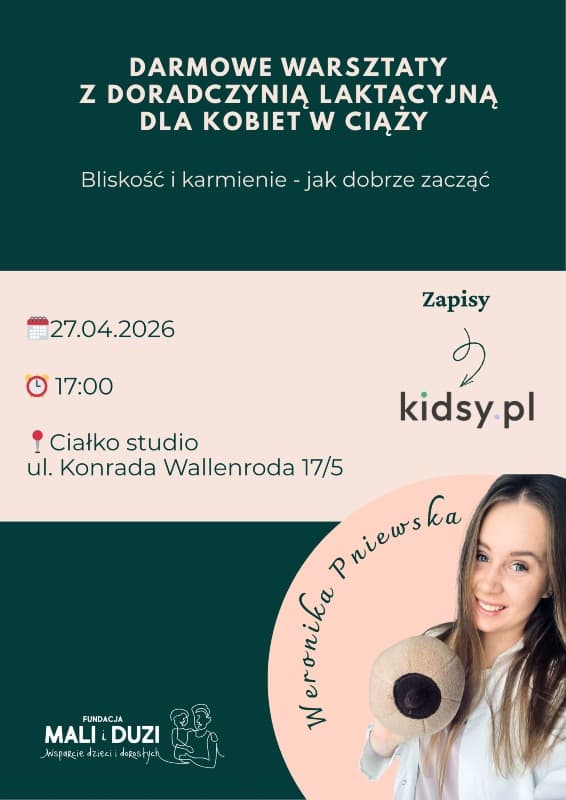 Warsztaty z doradczynią laktacyjną dla kobiet w ciąży