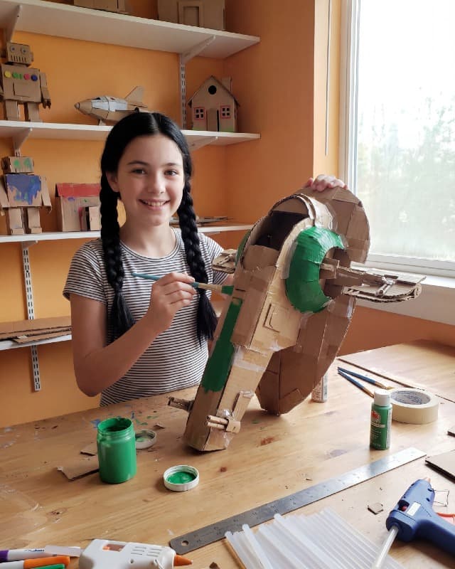Modelarstwo Papierowe i Kartonowe Star Wars (8–14 lat)