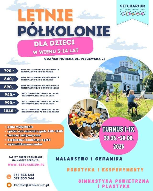 Półkolonie w Sztukarium: Scena influencera
