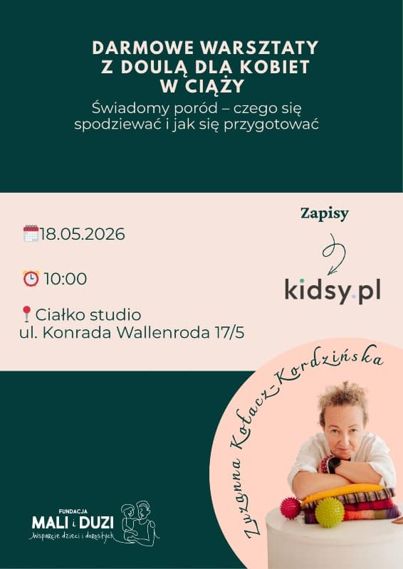Warsztaty z doulą dla kobiet w ciąży