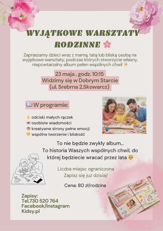 Wyjątkowe Warsztaty Rodzinne