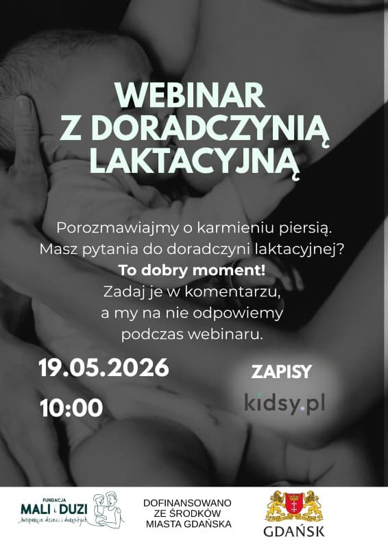 Webinar z doradczynią laktacyjną