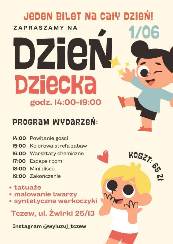 Dzień Dziecka w Wyluzuj