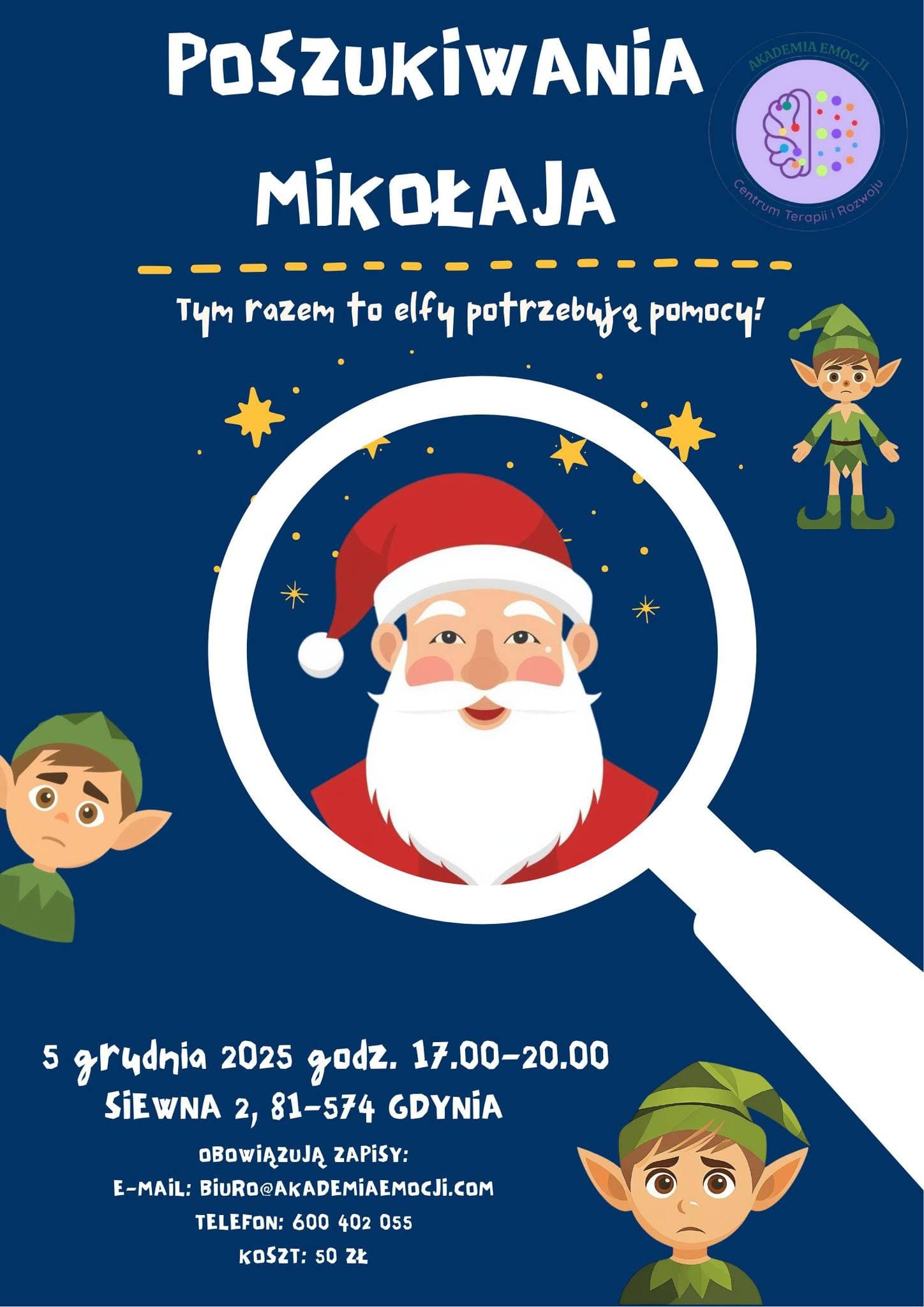 Poszukiwania Mikołaja 🎅🔎