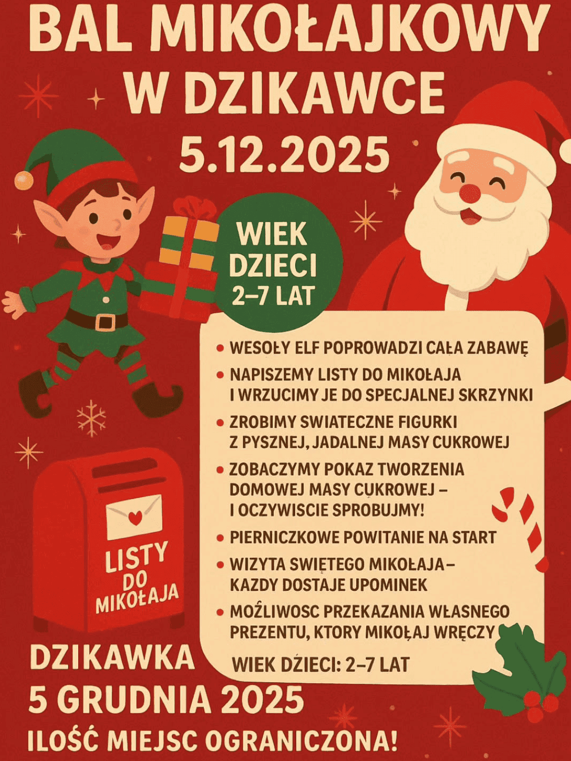 Bal Mikołajkowy w DziKawce