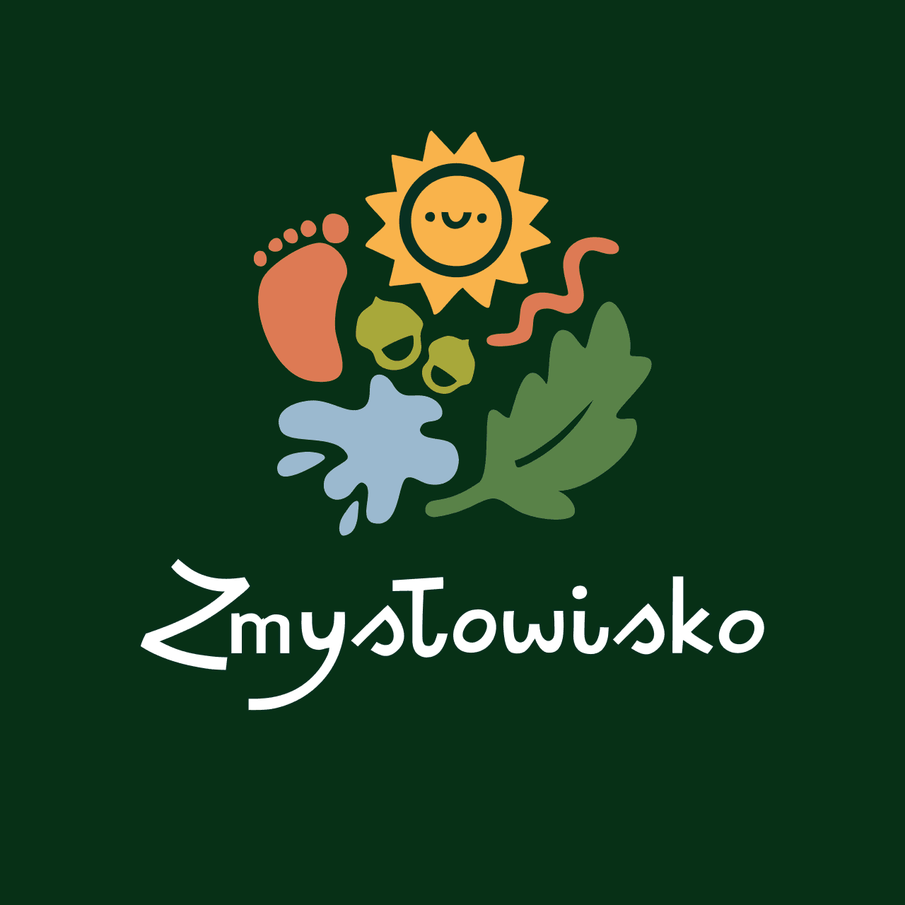 Logo Zmysłowisko - zajęcia i warsztaty w naturze